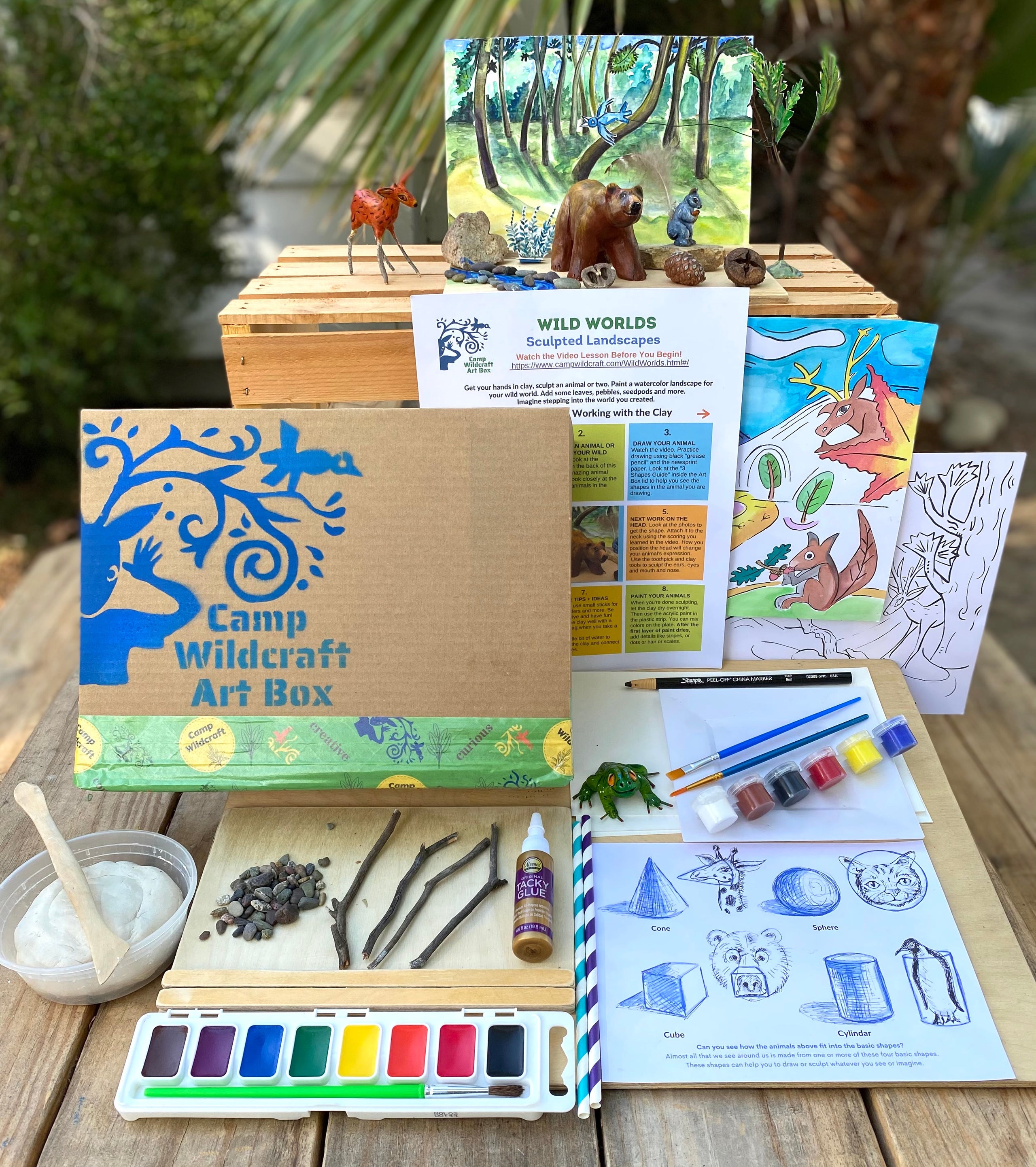 Famous Artist Art Box for kids — ART CAMP